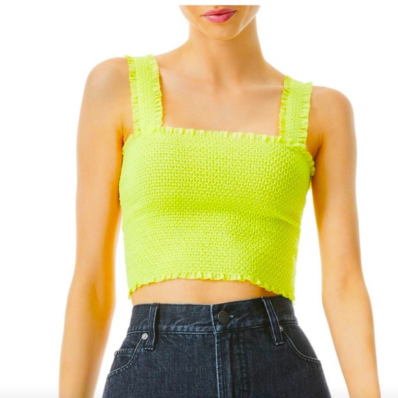 Penelope Smocked Ruffle Crop Top - Picture 10 of 14